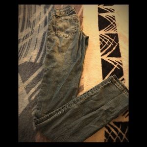 Lowrise straight jeans